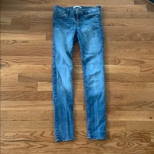 Abercrombie kids light wash jeans